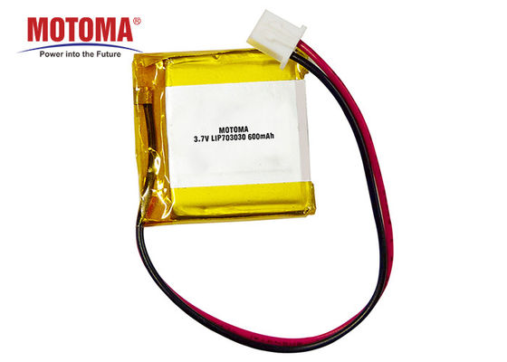 Батарея 3.7V 600mah Gps флота тяговая с плотностью высокой энергии