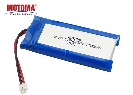 батарея лития 500 циклов медицинская, батарея 3,7 v 1500mah Lipo