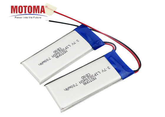 500+ раз задействуйте блок батарей 3.7V 700mAh жизни IOT с гарантией 1 года