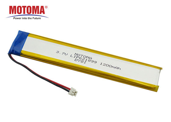 Перезаряжаемые литий-ионный аккумулятор 3,7 v 1200mah с IEC KC Cetificates UL