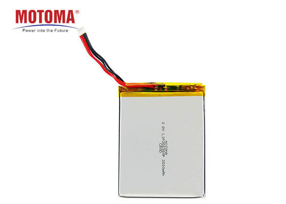 жизнь циклов батареи 500 2500mah 3,8 v Lipo для портативного принтера