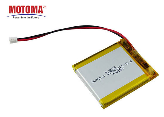 Батарея 1700mah иона лития 604650 перезаряжаемые для рамки фото цифров