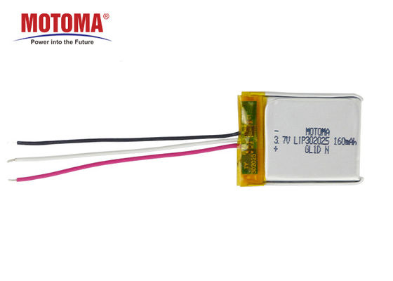 батареи лития отслежывателя 160mah 3.7V подгоняли одобренный размер ISO9001