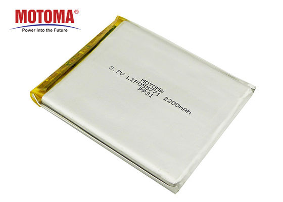 Батарея 3,7 v 2200mAh Motoma перезаряжаемые Lipo для медицинской службы
