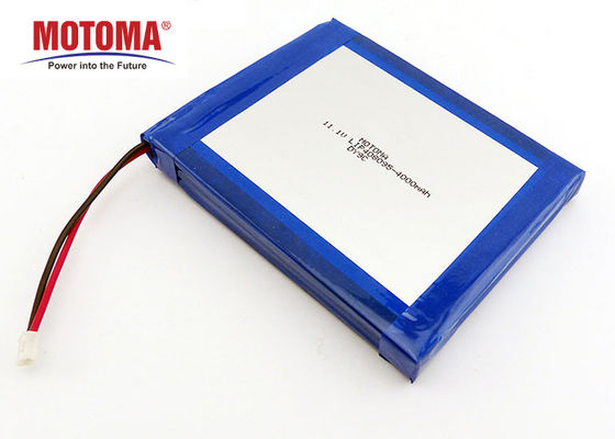Ультра изрезанная батарея лития планшета, плоская батарея 3.7V 4000mAh полимера лития