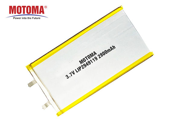 500 раз материал батареи 2800mAh NMC полимера ноутбука жизни цикла