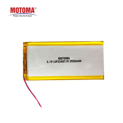 Батарея 2920mah иона лития 3,7 вольт перезаряжаемые с низким саморазряжением
