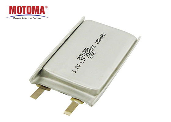 Батарея прибора MOTOMA пригодная для носки, батарея Rechargable 3,7 v 180mah Lipo