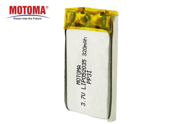Ультра небольшая батарея 3,7 v 320mAh Lipo перезаряжаемые с плотностью высокой энергии