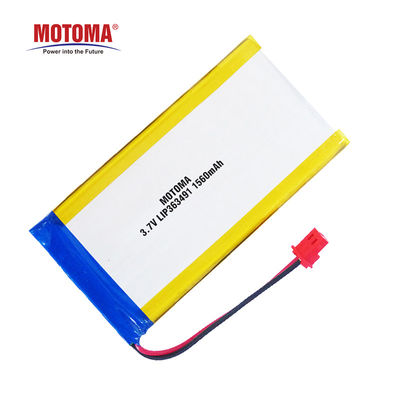 Глубокая батарея 1560mAh полимера лития Lipo цикла для тестера алкоголя