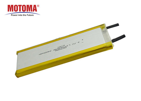 Подгонянная жизнь цикла пакета литий-ионного аккумулятора 3400mAh 3,7 v глубокая для прибора IOT