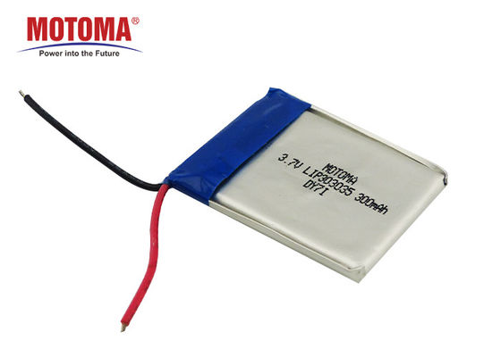 OBD Tracking Device Battery 3.7V 300mah 500 Times Cycle Life