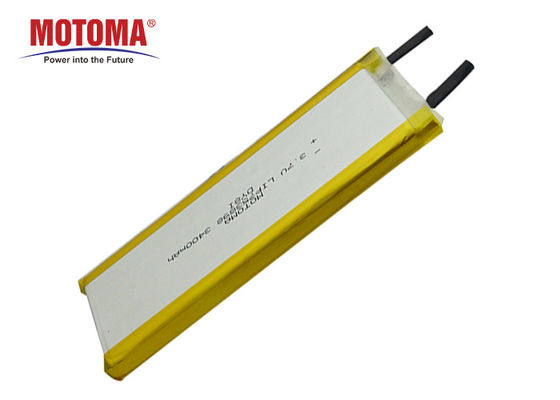 3.7V 3400mah Medical Lithium Battery With Wires And Connectors