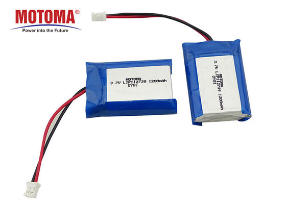 3.7V 1200mAh Rechargable Lithium-Ion Battery 1.1*27*39mm Motoma Batteries For IOT Devices