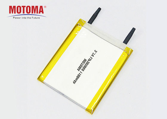3.7V 1100mAh Rechargable Lithium Polymer Battery 3.0*50*68mm Motoma Batteries For IOT Devices