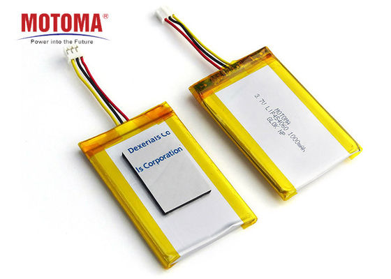 1000mAh Battery For Iot Devices 4.5*40*60mm 12 Months Warranty
