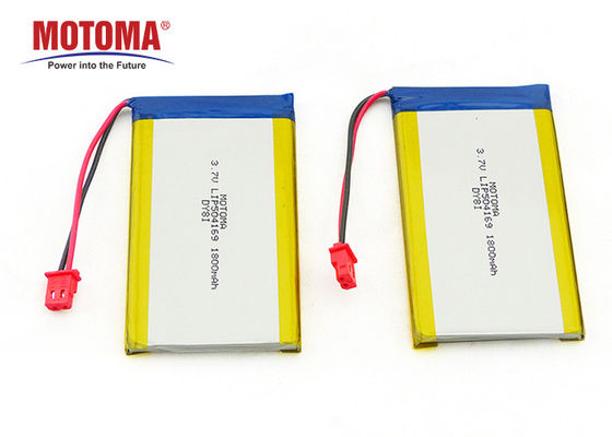 High Voltage IOT Battery Pack Grade A Cells 1800mAh 5*41*69mm