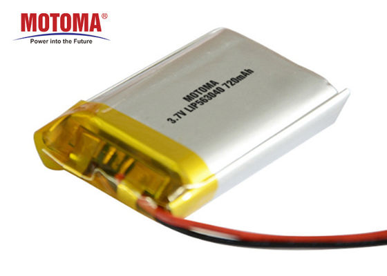 Rechargeable IOT Battery Pack 720mAh High Energy Density 460Wh/L