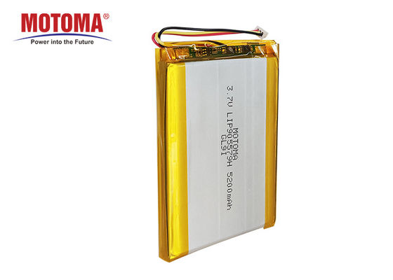 Motorcycle GPS Tracker Battery , 3.7V 5200mah Lipo Batteries