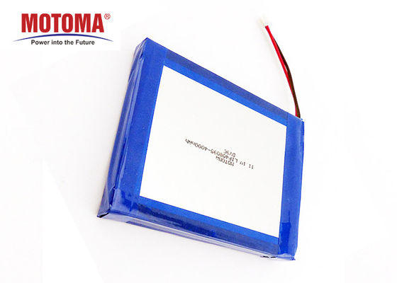 Ultra rugged Tablet Lithium Battery , Flat Lithium Polymer Battery 3.7V 4000mAh