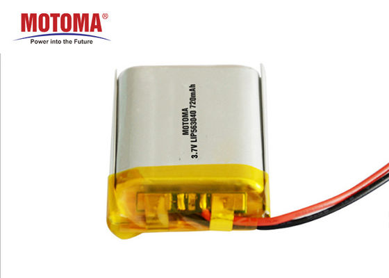 Fast Charge Battery Battery Pack 3.7 V 720mah 460Wh/L With PCM and Connector For IOT Device