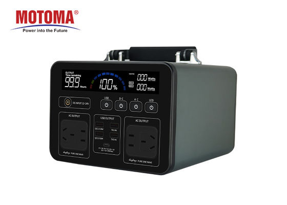 Электростанция AC 110v 220v портативная, банк 500wh силы 135200mAh