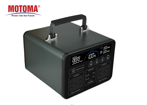 Чистая станция солнечной энергии волны синуса 110V 220V 500W 1000W на открытом воздухе портативная с MPPT